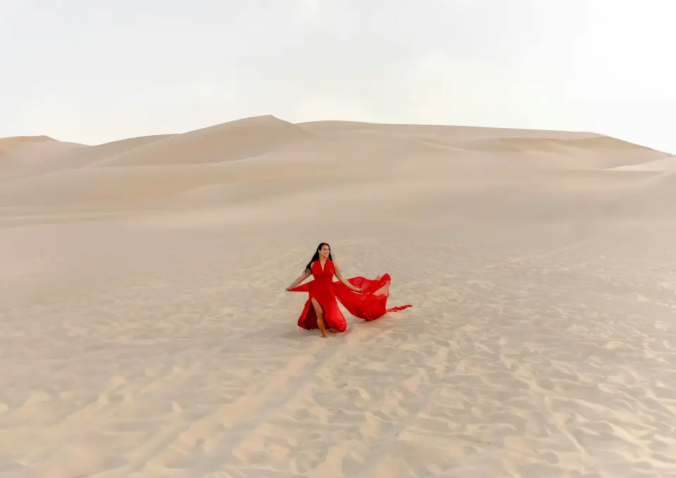 Flying dress photoshoot — 3