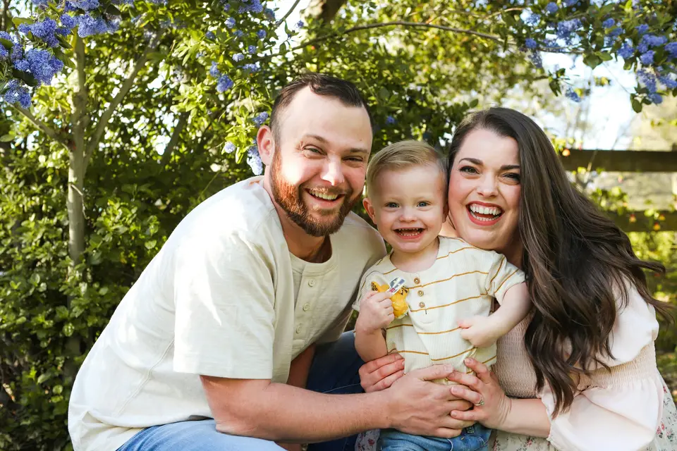 Family holiday photoshoot